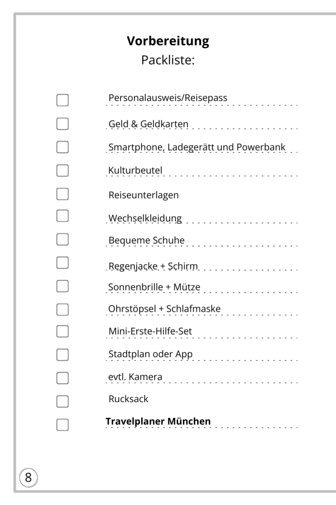 Vorbereitung