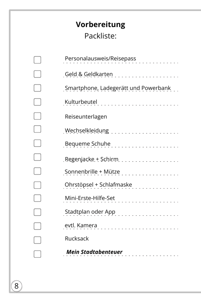 Vorbereitung