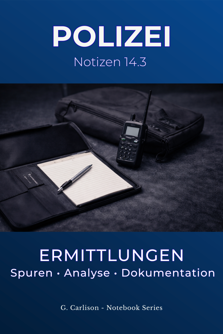 Cover des kreativen Notizbuchs von G. Carlison, liniertes Journal für Webadressen und Passwörter im Kleinformat