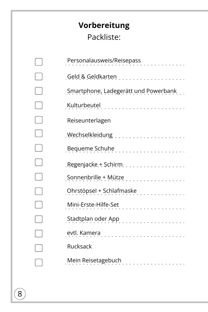 Vorbereitung