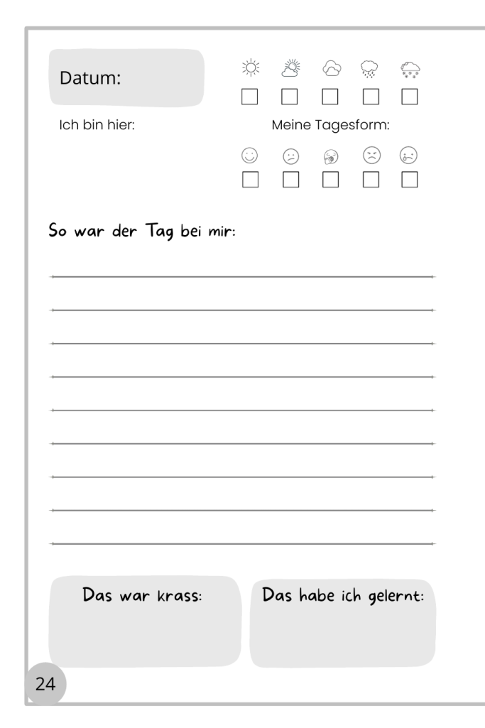 Mein Tag 1